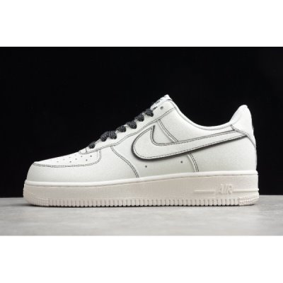 Nike Air Force 1 '07 Lv8 Leather Krema Beyaz Kaykay Ayakkabı Türkiye - 6487EARC